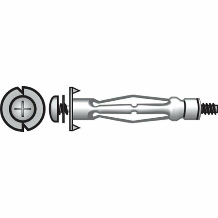 ACEDS 0.13 in. Hollow Wall Anchors with Screw 51806